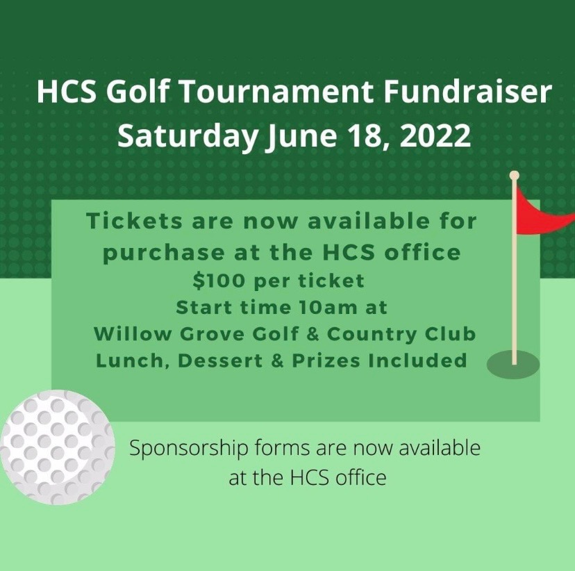 HCS Golf Tournament details