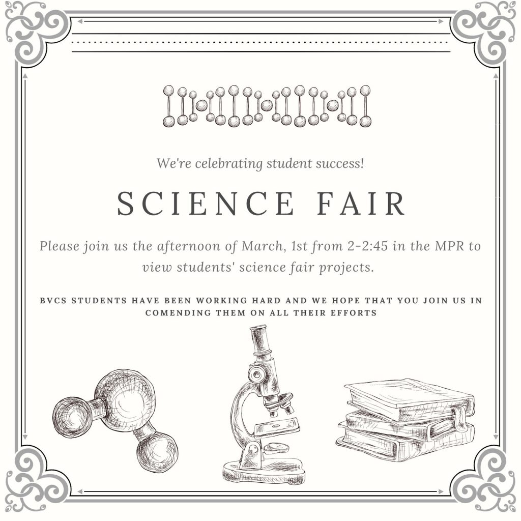 Science Fair Flier